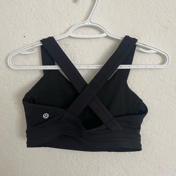 Lululemon Rack Pack Bra (black) Sz 6 - Picture 6 of 6